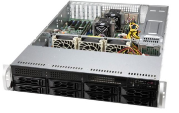 Корпус 2U CSE-LA25TQC-R609LP supermicro 2x650 Вт  8х3,5 LFF корзин горячей замены