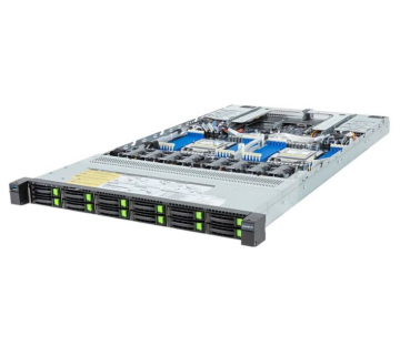 Сервер Gigabyte 1U-Gig-2x9374F-4x64 (2x9374F, 4x 64Gb, 2xSSD 7.68Tb SAS, 9540-8i, 2x SFP28, 2x1600W)