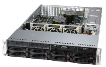 Сервер Supermicro PRO X12SPL-F 4309Y_2x32Gb_2U 2x800W 2xSSD_480Gb_2x1Gb/s RJ-45