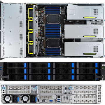 Серверная платформа ASUS RS720-E11-RS12U 2xLGA 4677  12xLFF