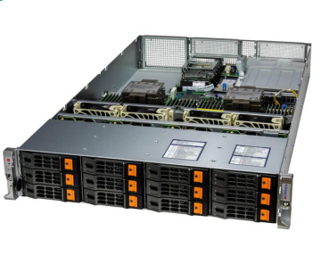Серверная платформа Supermicro SYS-621H-TN12R 2xLGA 4677 12xSFF
