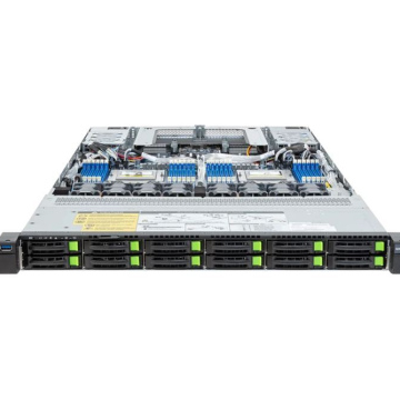Сервер Gigabyte 1U-Gig-2x9374F-8x64 (2x9374F, 8x64Gb, 4xSSD 7.68Tb SAS, 9540-8i, 2x SFP28, 2x1600W)