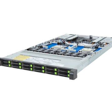 Сервер Gigabyte 1U-Gig-2x9374F-4x64 (2x9374F, 4x 64Gb, 2xSSD 7.68Tb SAS, 9540-8i, 2x SFP28, 2x1600W)