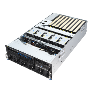 Сервер GPU ASUS ESC8000-E12P 2xIntel Xeon 6747P 8x64GB 2x NVME 3,84Tb 2xNVIDIA H200 141GB