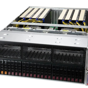  Серверная платформа SuperMicro AS-4125GS-TNRT GPU 2xSP5 24xSFF