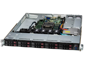 Сервер Supermicro SYS-111E-WR-4410Y-32, Intel Xeon 4410Y 10 ядер, 32GB ОЗУ, SSD 2x960Gb, 9540-8i  
