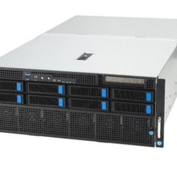 Сервер GPU ASUS ESC8000A-E12 1шт NVIDIA Tesla H800 80GB  4шт Samsung PM9A3 15.36ТБ, 2.5", PCIe 4.0 x4, NVMe, U.2 2шт 128GB ECC REG DDR5 16шт Процессор AMD EPYC 9374F 2шт