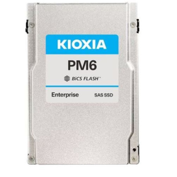 SSD KIOXIA PM6-R < KPM61RUG7T68 > (7.68 Тб, 2.5", SAS, 3D TLC) SAS 24Gb/s